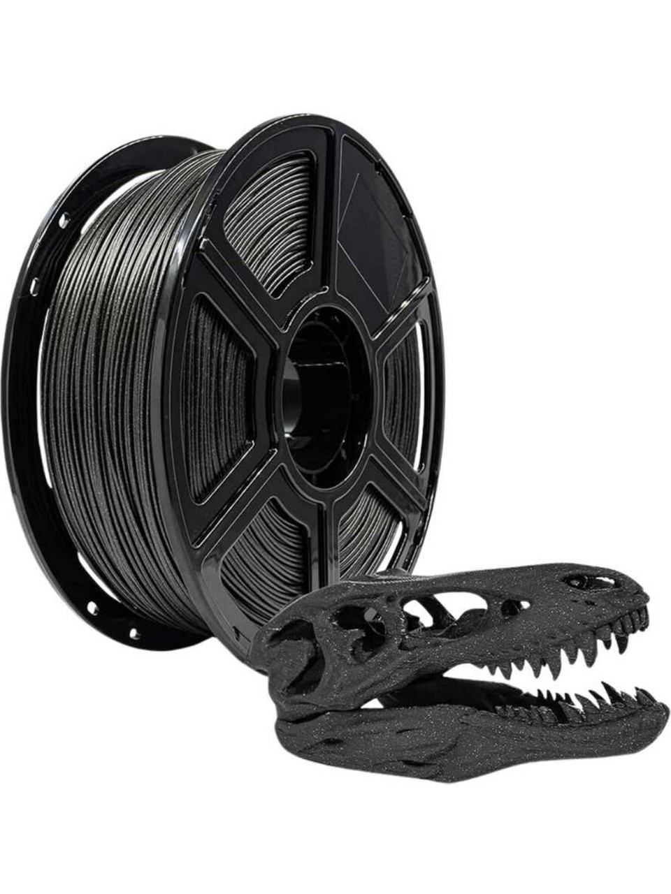 Flashforge PLA Filament Galaksi Matte Siyah 1.75mm 1kg