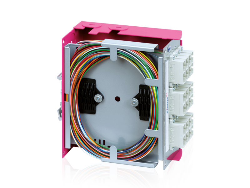 Endüstriyel Tip Splice Box - 24port DIN Rail
