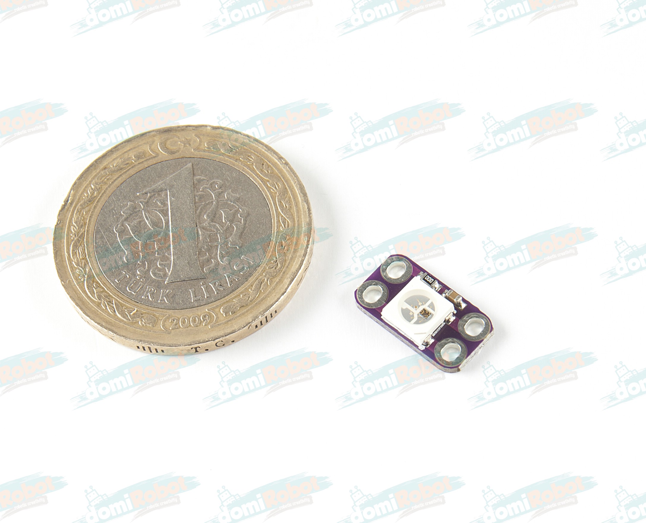 Lilypad WS2812B 4Pin RGB LED Modülü
