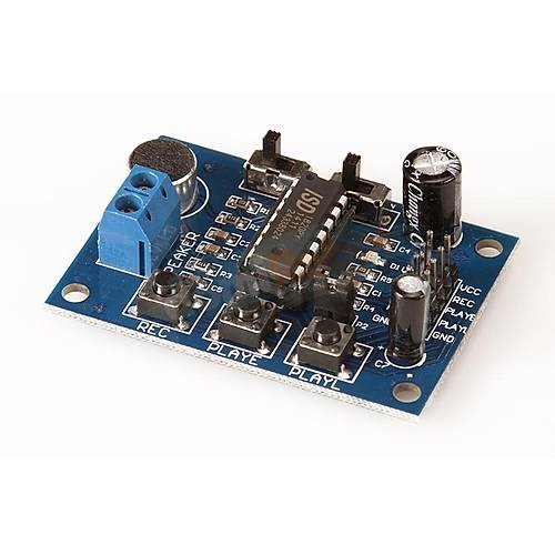 ISD1820 Ses Kayt ve Playback Modl Kart (3~5V)