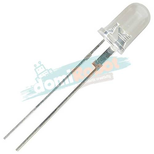 5mm Buzlu Krmz LED (10adet)