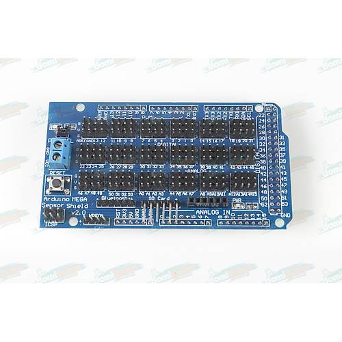 Arduino Mega 2560 r3 Sensör Shield V2