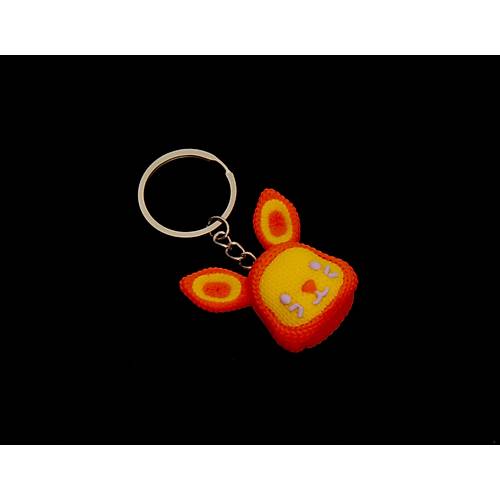 Tav�an Anahtarl�k - �anta S�s� 3Renk 3D