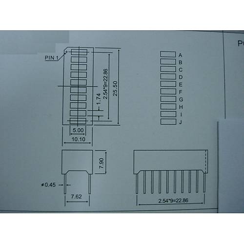 SparkFun 10 Segment LED Bar Graph - Sar