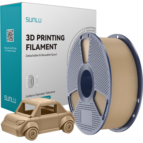 SUNLU PETG Filament A��k Kahverengi 1.75mm 1kg
