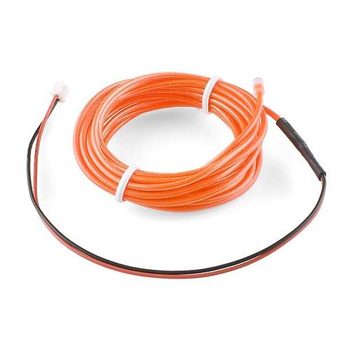 EL Wire Neon p Led - Turuncu (3m)