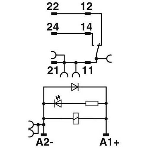 Rle Modl - RIF-1-RPT-LDP-24DC/1X21