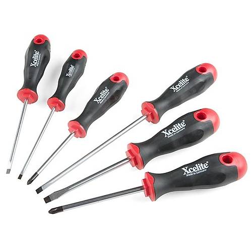 Xcelite 6 Par�a Ergonomik Tornavida Seti