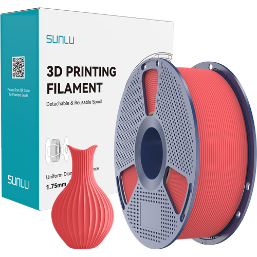 SUNLU PLA Filament Kiraz K�rm�z� 1.75mm 1kg