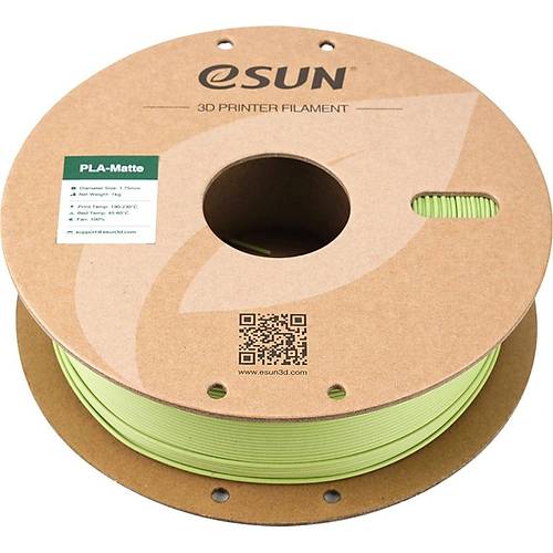 eSUN ePLA-Matte Matcha Yeili Filament 1.75 mm 1 Kg