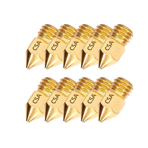 CSA 3D Yazc MK8 Nozzle 0.4mm 10 adet