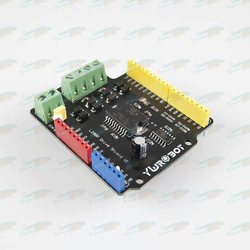 SMD L298 Dual Motor Driver Shield 2x2A -Arduino Uyumlu-