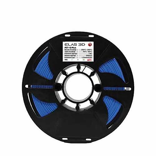 Elas PETG Plus Filament Mavi 1.75mm 1Kg