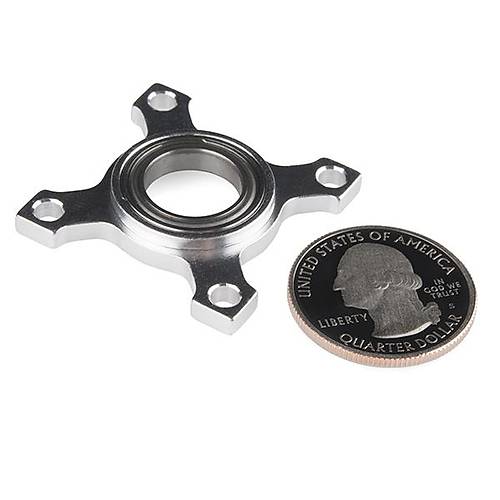 Actobotics Bearing Mount - Flat Wide (1/2 inc Bore)