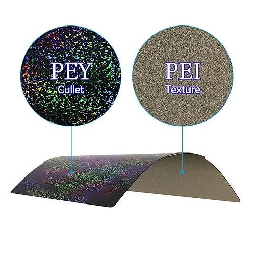 Bambu Lab ift Yzl PEI x PEY Kapl Yay elii Tabla 257x257mm