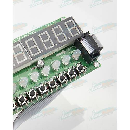 8 Karakter 8 Buton RGB Display LKM1638 - Kablo Dahil