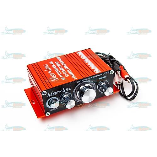 Marxlow Hi-Fi Stereo 2 Kanal Amplifikatör MW-400W 12V 5A 2x26W