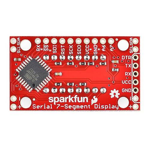 SparkFun 7-Segment Seri Display - Kırmızı