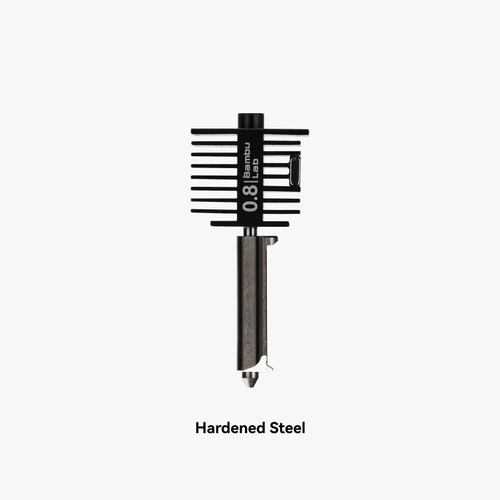 Bambu Lab Sertletirilmi elik Hotend 0.8mm Nozzle - A1 Serisi