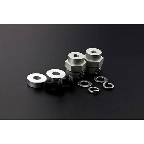 DFRobot  5mm Lastik Teker Kapling Kiti (ift)