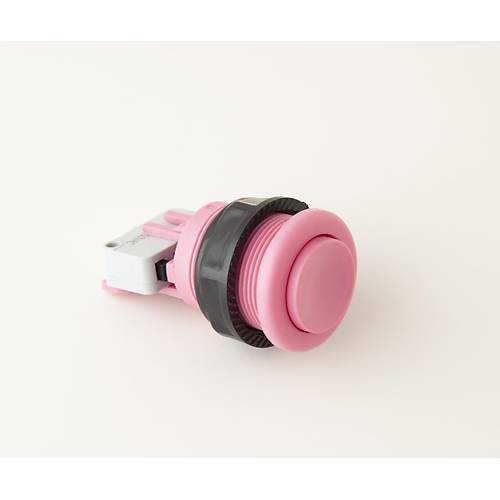 Arcade Push Buton Pembe (Switch Dahil)