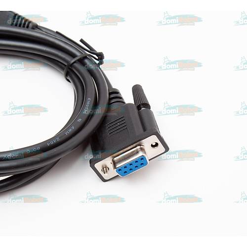 RS232 -- RJ45/DB9 Seri Kablo L:1.5m (Siyah)