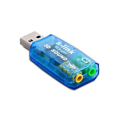 S-Link SLX-U51 USB 2.0 Ses Kart