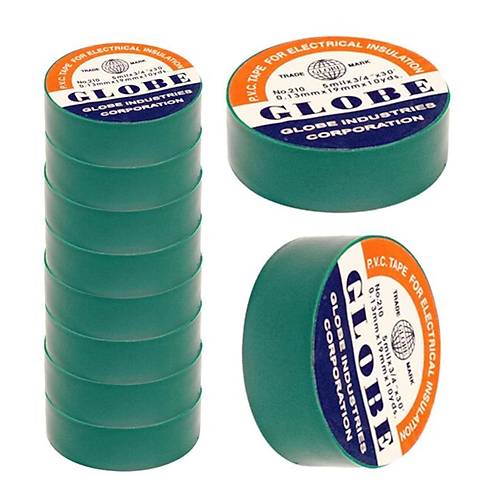 Globe zole Bant (Elektrik Band) 10 lu paket - Yeil