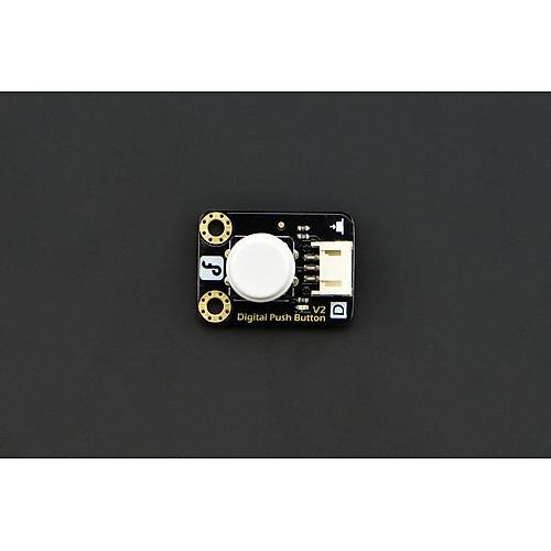 DFRobot Gravity:Digital Push Buton (Beyaz)