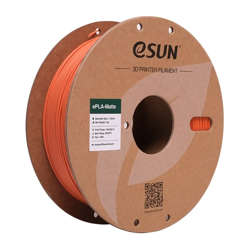 eSUN ePLA-Matte Tangerine Filament 1.75 mm 1 Kg
