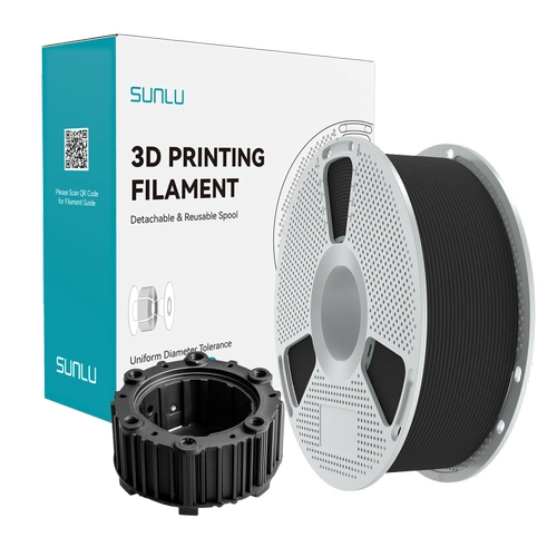 SUNLU PA12-CF (Naylon 12) Filament Siyah 1.75mm 1kg