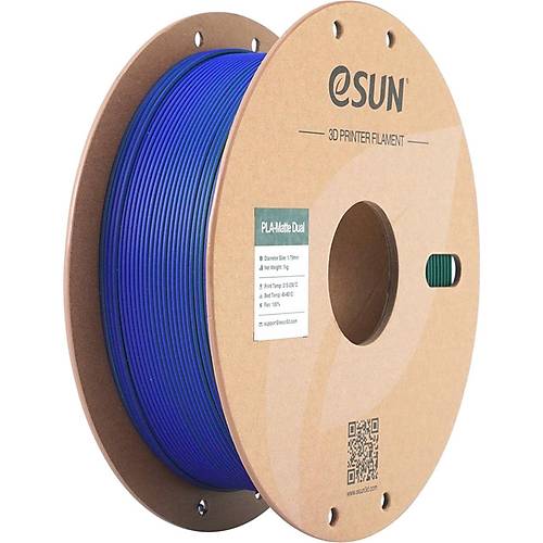 eSUN ePLA-Matte Dual Ye�il Mavi Filament 1.75 mm 1 Kg