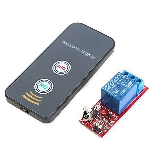 1 Kanal IR Kumandal� R�le Kart� 5V (On/Off) - Pil dahil