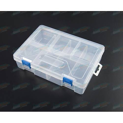 Malzeme Kutusu ift Katl Plastik 23.4x16,6x6.2cm