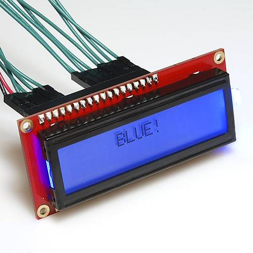 16x2 Character LCD - RGB Backlight 5V
