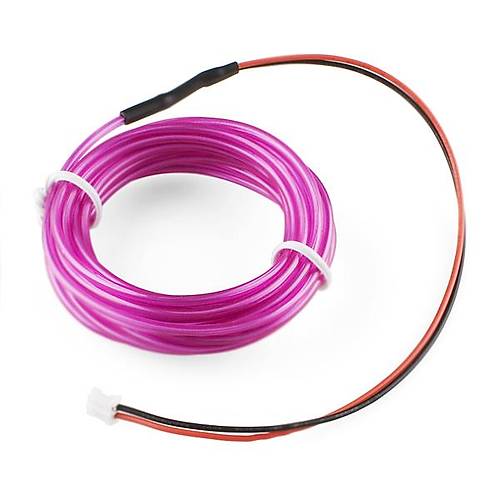 EL Wire Neon p Led - Mor (3m)