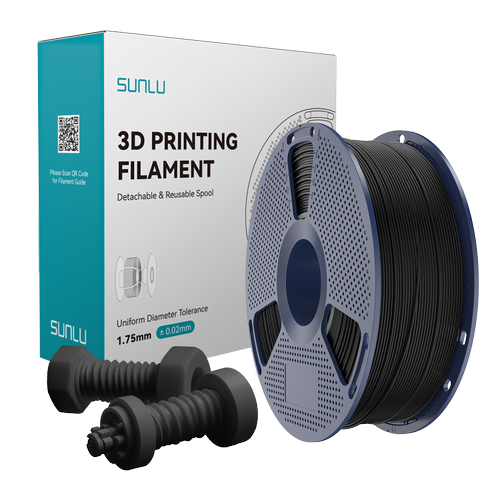 SUNLU High Speed ABS Filament Siyah 1.75mm 1kg