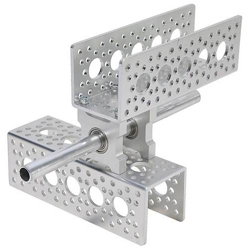 Actobotics Bearing Mount - Quad Block (3/8 inc; Bore)
