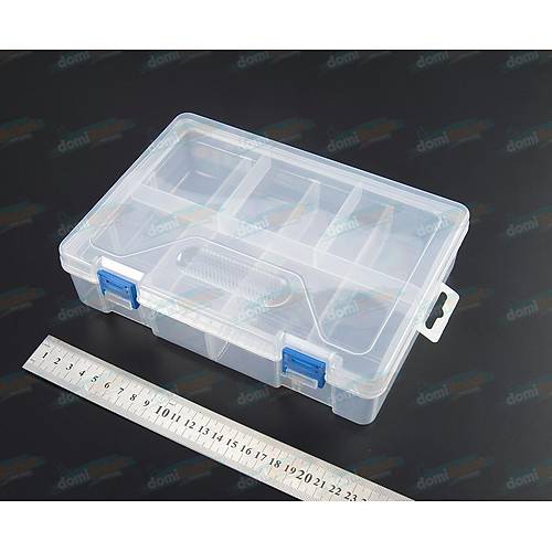 Malzeme Kutusu ift Katl Plastik 23.4x16,6x6.2cm