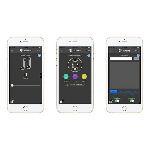 1Sheeld+ - Akll telefon ile ok ynl Arduino Shield