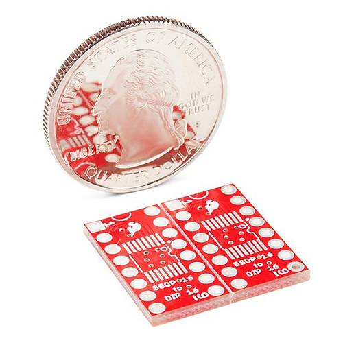 SparkFun SSOP to DIP Adapter - 16-Pin