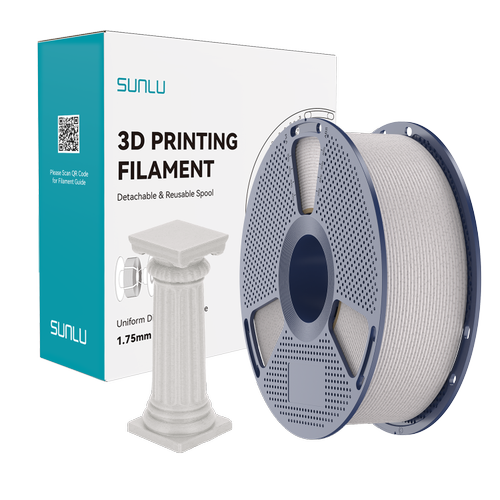 SUNLU High Speed PLA Mermer Filament Beton Grisi 1.75mm 1kg