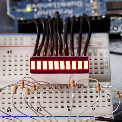 SparkFun 10 Segment LED Bar Graph - Krmz