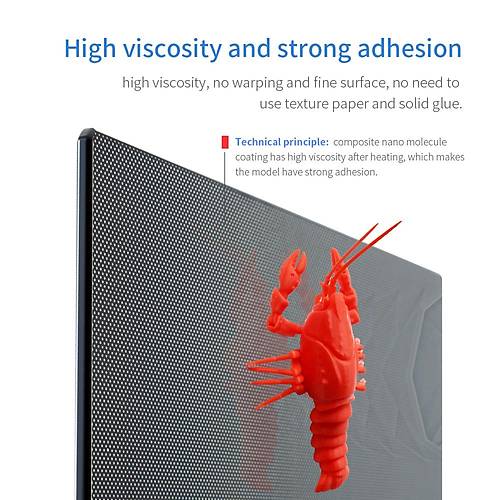 Creality Ender-5 Pro/ Ender-3 Pro Karborandum Cam Platform 235*235*4mm