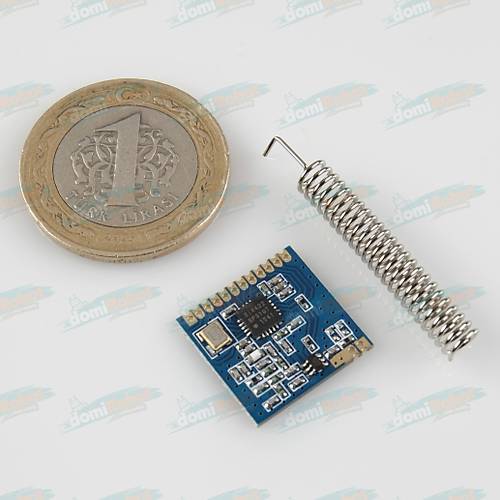 SI4432 1000m Uzun Mesafe 240-960Mhz Kablosuz Haberleme Modl