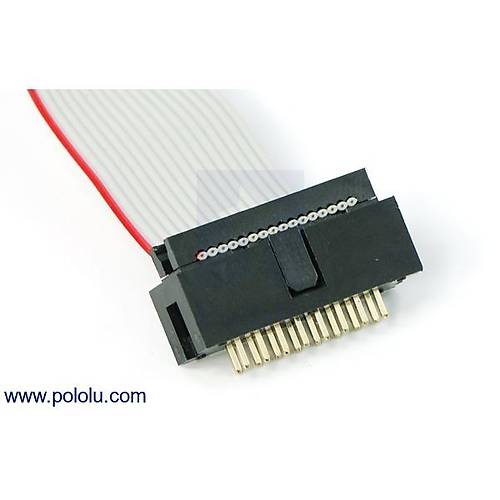 2x8 Pin Shrouded Box Header  2.54mm Male
