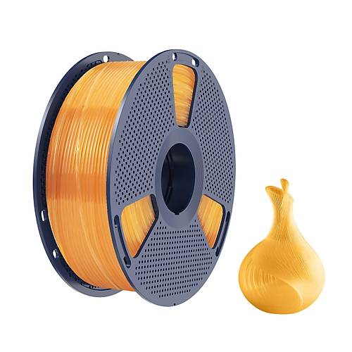 SUNLU PLA Transparan �effaf Filament Turuncu 1.75mm 1kg