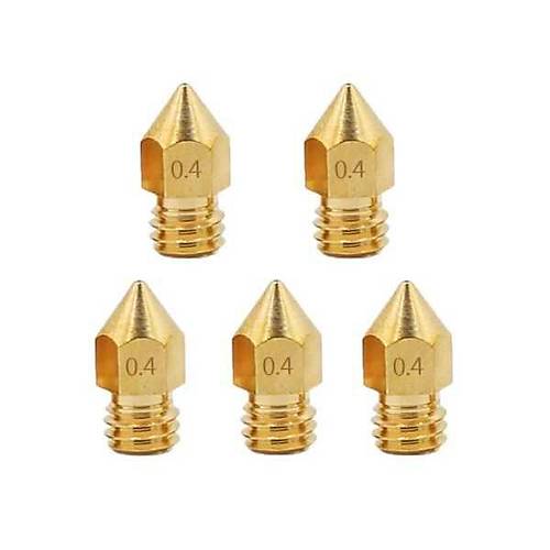 Creality Orjinal MK8 0.4mm Nozzle Ender Serisi / Sermoon D1 Uyumlu