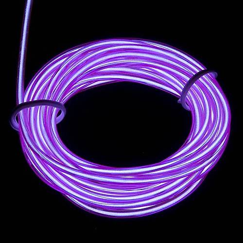 EL Wire Neon p Led - Mor (3m)