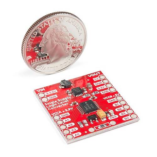SparkFun Lojik Seviye Dntrc - 4Kanal ift Ynl - Tek G Kaynakl